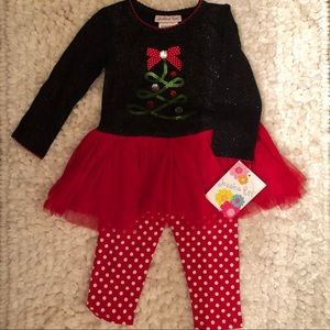 Christmas toddler outfit